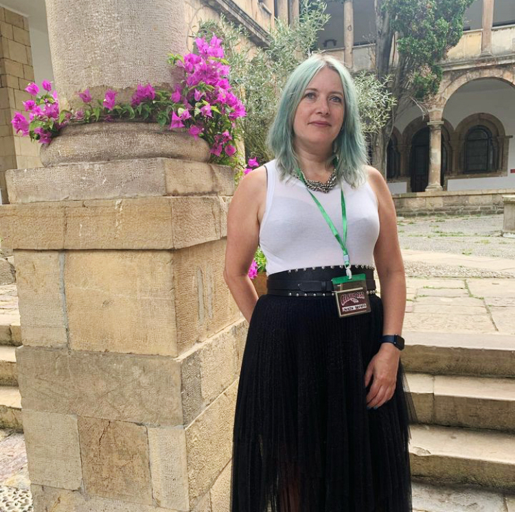 Lauren Beukes at Celsius 232 Festival in Avilés Spain
