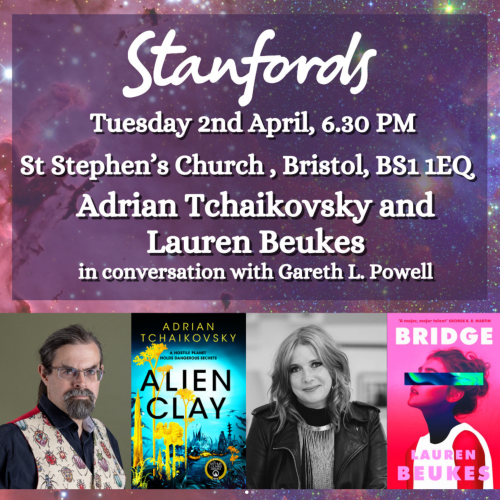 stanfords-bristol-adrian-tchaikovsky-lauren-beukes-gareth-l-powell